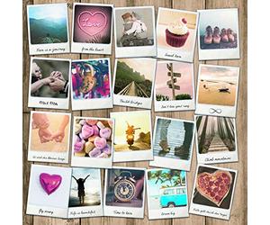 WeddingTree 52 Wedding Postcards Vintage - Postcard Set - for 52 Weeks - Creative Wedding Game Guest Book Guest Gift