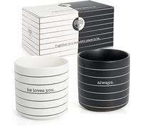 WeddingTree Set of 2 Partner Mugs – Wedding Gift - Mugs for Couples for Wedding Engagement Wedding Anniversary - Wedding Gift for The Wedding Couple - Partner Mugs