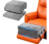 Wedge Adjustable Recliner Leg Rest Cushion 6inch Thick Recliner Foot Rest Cushion with High Elastic Foam and Straps Multipurpose Leg Elevating Pillow for Chair Sofa Bed Couch