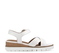 Wedge and platform sandals for women Tamaris 1-28202-42 Blanc 39