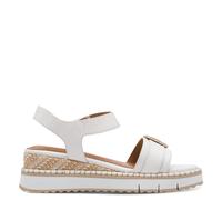Wedge and platform sandals for women Tamaris 1-28223-46 Blanc 40