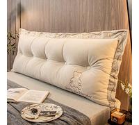 Wedge Backrest Sofa Bed Reading Pillow with Lumbar Support, Removable Washable Cover