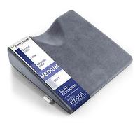 Wedge Car Height Booster Seat Cushion - Office Chair Cushion - Memory Foam Tailbone Pain Relief Cushion for Driving, Office Chair, Gaming Chair - Orthopedic Lower Back, Tailbone, Coccyx, HIPS Support