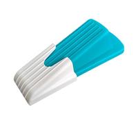 Wedge Door Stop - Adhesive Wedge | Door Stop for Kids' Room | Non-Slip Adhesive Dor Stopper for Dorm, Garage, Apartment, Bedroom, Bathroom | 12.4x5.5x3.5cm/4.88x2.17x1.38 Inches