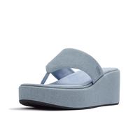 Wedge flip-flops for women FitFlop Platfforms Bleu 40