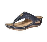 Wedge Flip Flops For Women, Orthopedic Sandals For Women, Comfortable Flip Flops With Arch Support, Summer Casual Wedge Beach Sandals, Slippers Dressy Comfy Platform Travel Shoes