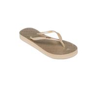 Roxy Viva Higher - Platform Flip Flops - Women - Yellow