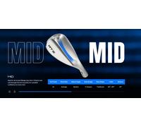 Wedge Golf Club Cleveland RTZ Black Satin Right Handed, 10°, Mid, 54°, Wedge Flex, Steel, True Temper Dynamic Gold Spinner Tour Issue