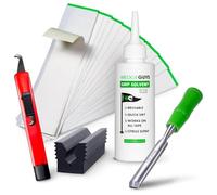 Wedge Guys Professional Golf Grip Solvent Premium Set - Golf Grip Replacement Kit with 30 Double Sided Adhesive Tape - Golf Accessories Kit with Grip Tool & Hook Blade