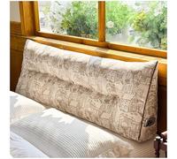 Wedge Headboard Pillow for Bed and Sofa Triangle Back Support Pillow Ergonomic Design for Lumbar Comfort Perfect for Daybed Dorm Room