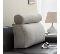 Wedge Headboard Pillow Triangle Pillow Bed Wedge Pad Cushion 27.5x18x6.7in