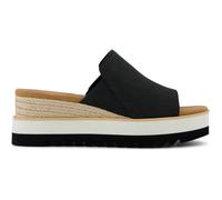 Wedge heeled leather mules for women Toms Diana Noir 39