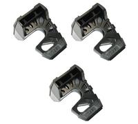 Wedge-It - The Ultimate Door Stop - Black (3 Pack)