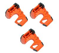 Wedge-It - The Ultimate Door Stop - Orange (3 Pack)