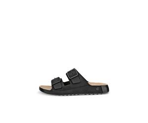 Wedge mules with buckle Ecco Cozmo Black 40