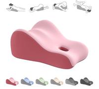 Wedge Pillow Couples For Intimacy Sex Lumbar Pillow With Support Function Butt Cushion For Couples Memory Foam Sex Cushion Adult Ergonomic Bed Ramp Sex Furniture Women Pos(Size:49×40×23cm,Color:Pink)