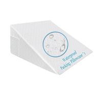 Wedge Pillow Cover 25x24x12 Triangle Pillow Case Bed Wedge Pillow Case Waterproof Pillowcase with Zipper & Pocket Machine Washable Incline Pillow Case Cover-Replacement Protector Only（Waterproof）