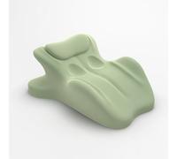 Wedge Pillow for Neck and Back Pain Relief, Ergonomic Memory Foam Contour Pillow for Side & Back Sleepers, Posture Correction for Sitting in Bed, Acid Reflux, Reading & Lounge (Green)
