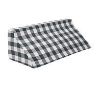 Wedge Pillows for Leg Support in The Bedroom, Green Lattice