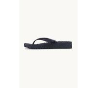 Wedge Platform Flip-Flops Glitter Women Ilse Jacobsen Hornbæk Bleu 37