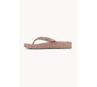 Wedge Platform Flip-Flops with Sparkling Stones Women Ilse Jacobsen Hornbæk Rose 37