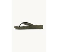 Wedge Platform Flip-Flops with Sparkling Stones Women Ilse Jacobsen Hornbæk Vert 37