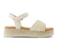 TOMS Girls Diana Wedge Sandal, Natural, 12 UK Child