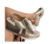 Wedge Sandals for Women,2024 Espadrilles for Women Open Toe Ankle Strap Wedge Heels Sandals Dressy Summer Platform Sandals Comfortable Slip on Sandals Orthopedic Sandals Casual Shoes