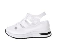 Wedge Sandals for Women UK Closed Toe Slingback Shoes Wide Fit Platform Slides Fashion Gladiator Roman Sandals Soft Sole Non-Slip Summer Sports Shoes Breathable Hollow Out Outdoor Walking Slides