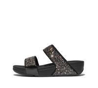 Wedge Sandals with Glitter for Women FitFlop Lulu Noir 39