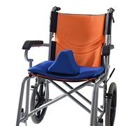 Wedge Seat Cushion with Pommel - Wheelchair Accessory, Seat Pad, Foam Support Pad, Tailbone, and Sciatica Pain Relief, Slide Control to Prevent Slipping Out of Seat