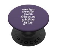WEDGE THROW TRIM BISQUE GLAZE FIRE Pottery Ceramics ON BACK PopSockets Adhesive PopGrip
