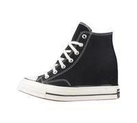 Converse A12563C Chuck 70 Wedge Platform Black White Womens UK 3 - 8