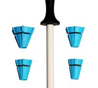 Wedgek HXT Ceramic Thick Sharpening Rod and Angle Guides, 11-Inch Shatter Resistant