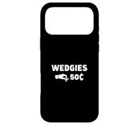 Wedgies 50 Cents Funny Insert Coins Design Case for iPhone 17 Pro Max