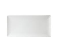 Wedgwood Gio Bone China Rectangular Serving Dish, 32cm, White