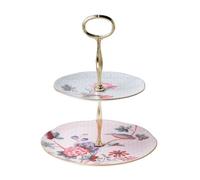 Wedgwood 5C106805126 Cuckoo Cake Plate/Stand, Ceramic, Multi, 9.5" x 7.9" x 5.5"