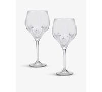 Wedgwood 1060184 Duchesse Goblet, Set of 2, Crystal, 660 milliliters, Clear