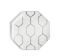 Wedgwood Gio Platinum Octagonal Accent Plate
