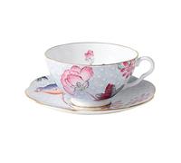 Wedgwood Harlequin Cuckoo Tea Story Teacup and Saucer, Blue