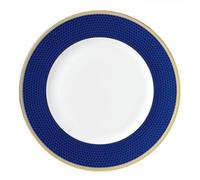 Wedgwood Blue and White Hibiscus Accent Fine Bone China Plate 27cm