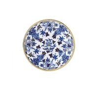 Wedgwood Blue and White Hibiscus Plate 20cm