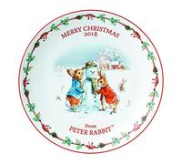 Wedgwood Peter Rabbit Christmas Plate 2018 Gift Boxed 20cm Diameter