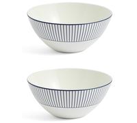 Wedgwood Set of 2 Gio Cereal Bowls Blue Mix