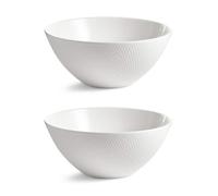 Wedgwood Set of 2 Gio Cereal Bowls White