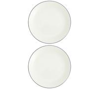 Wedgwood Set of 2 Gio Dinner Plates White