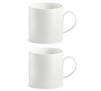 Wedgwood Set of 2 Gio Mugs White