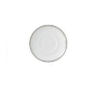 Wedgwood Vera Wang Grosgrain saucer to espresso cup white
