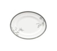 Wedgwood Vera Wang Lace Platinum oval serving plate 35 cm