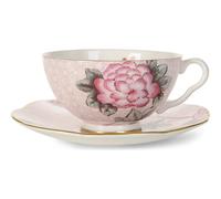 Wedgwood 5C106805127 Cuckoo Cup & Saucer Set, Fine Bone China, Pink